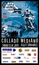 2ª Copa Solidaria de Enduro Indoor: 25 de julio en Collado Mediano