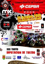 Campeonato de España MX CEPSA 2009. 8ª prueba MXElite Talavera de la Reina, Toledo. Circuito Cerro Negro-Carlos Martínez. 24/25 octubre