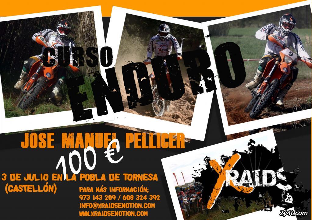 Curso de enduro de José Manuel Pellicer