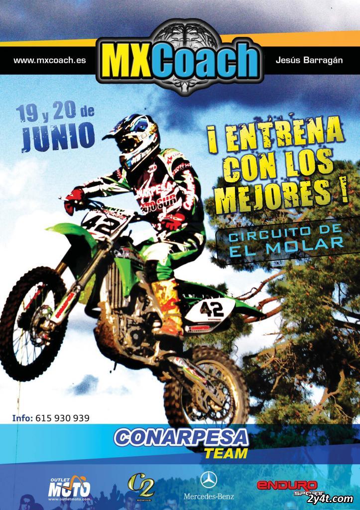 Cursillo de Motocross en el Molar 20 y 21 de junio